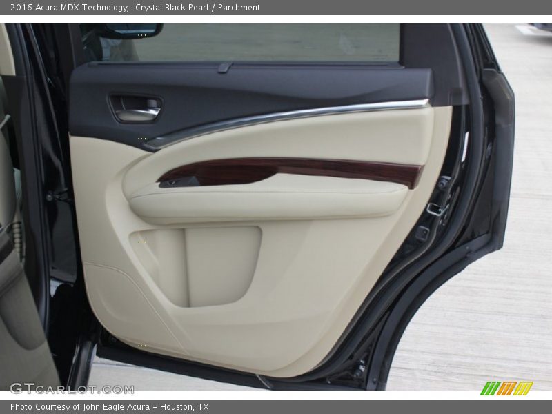 Crystal Black Pearl / Parchment 2016 Acura MDX Technology