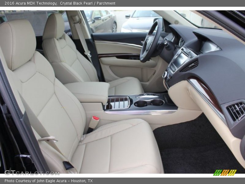 Crystal Black Pearl / Parchment 2016 Acura MDX Technology