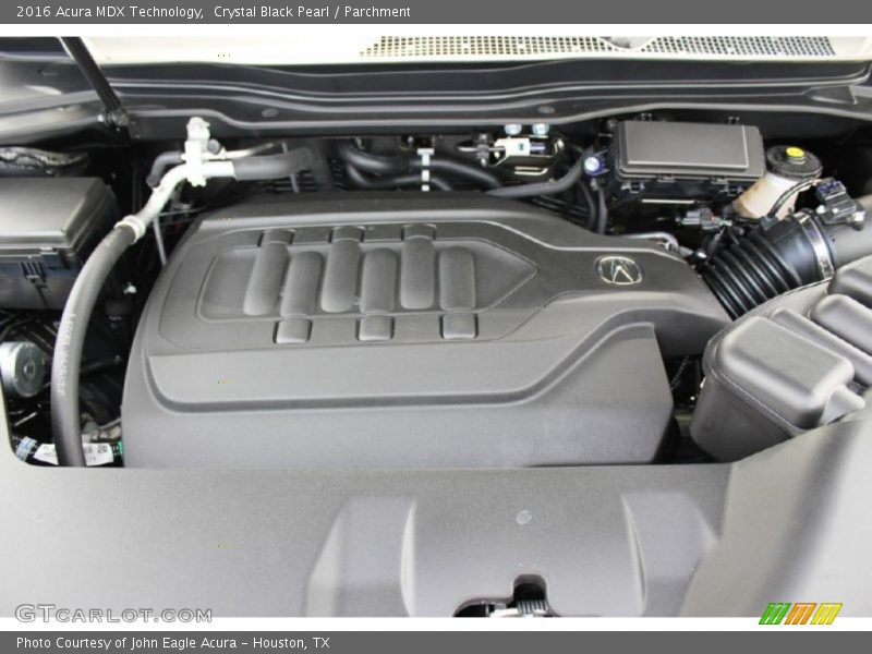 Crystal Black Pearl / Parchment 2016 Acura MDX Technology