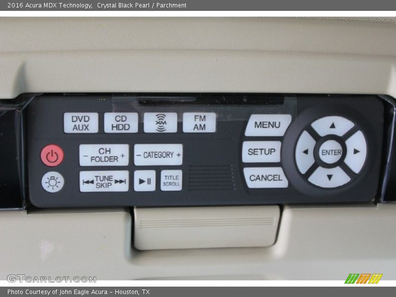 Crystal Black Pearl / Parchment 2016 Acura MDX Technology