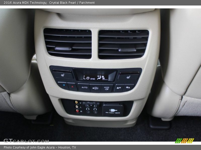 Crystal Black Pearl / Parchment 2016 Acura MDX Technology