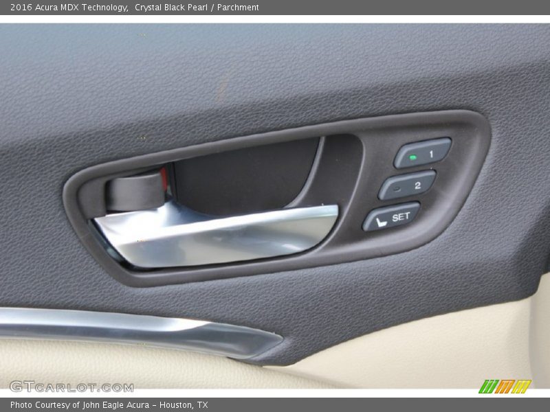 Crystal Black Pearl / Parchment 2016 Acura MDX Technology