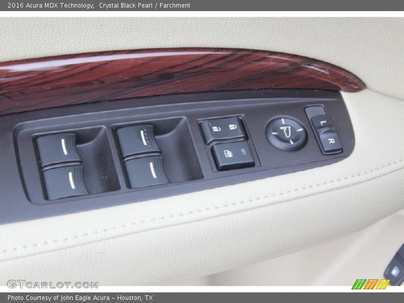 Crystal Black Pearl / Parchment 2016 Acura MDX Technology