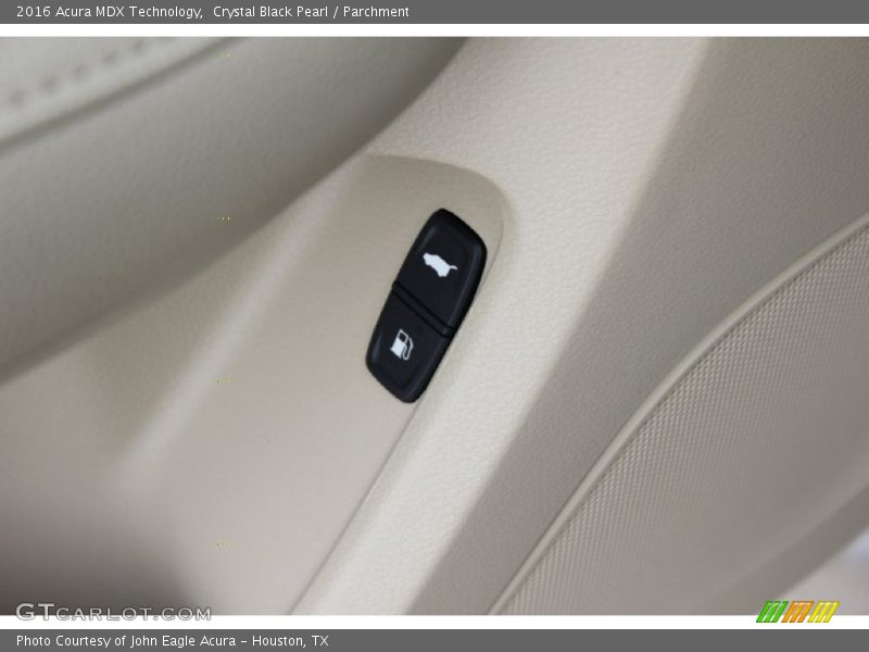 Crystal Black Pearl / Parchment 2016 Acura MDX Technology