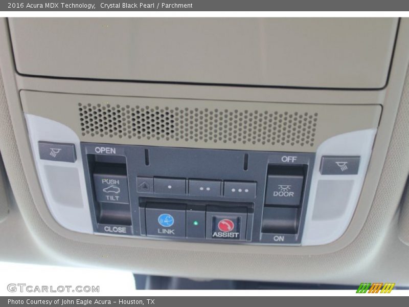 Crystal Black Pearl / Parchment 2016 Acura MDX Technology