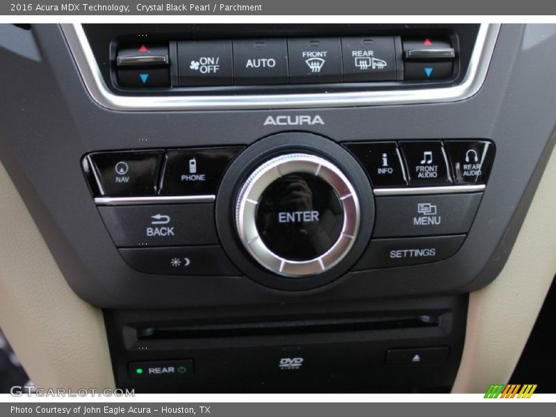Crystal Black Pearl / Parchment 2016 Acura MDX Technology