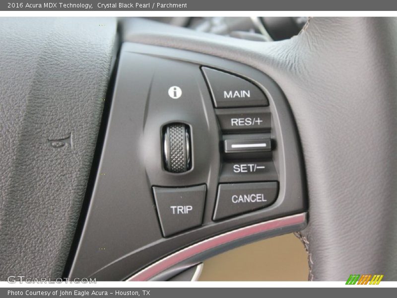 Crystal Black Pearl / Parchment 2016 Acura MDX Technology