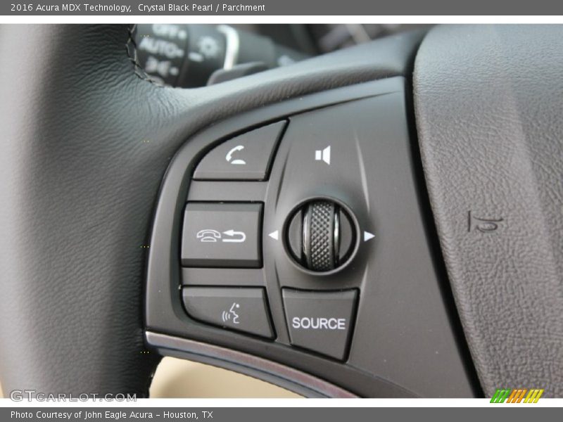 Crystal Black Pearl / Parchment 2016 Acura MDX Technology