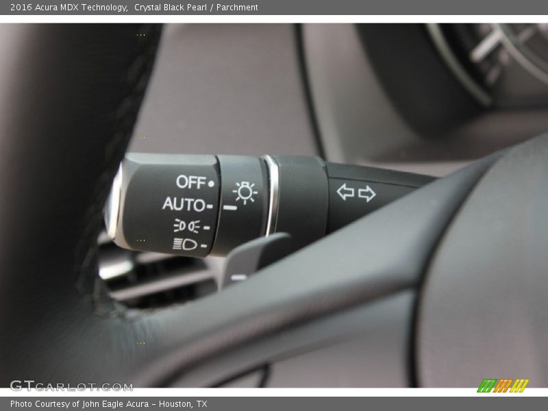 Crystal Black Pearl / Parchment 2016 Acura MDX Technology