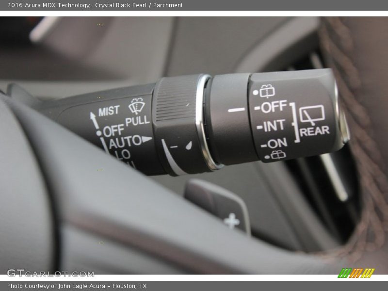 Crystal Black Pearl / Parchment 2016 Acura MDX Technology