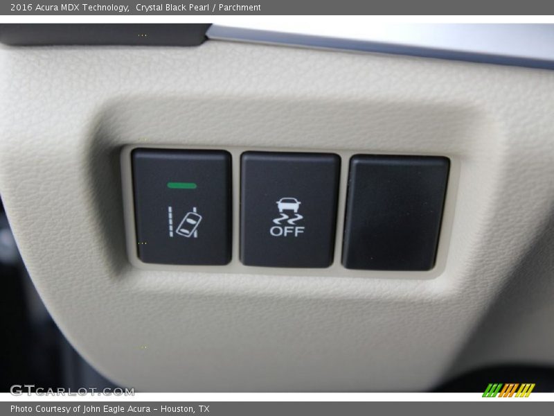 Crystal Black Pearl / Parchment 2016 Acura MDX Technology