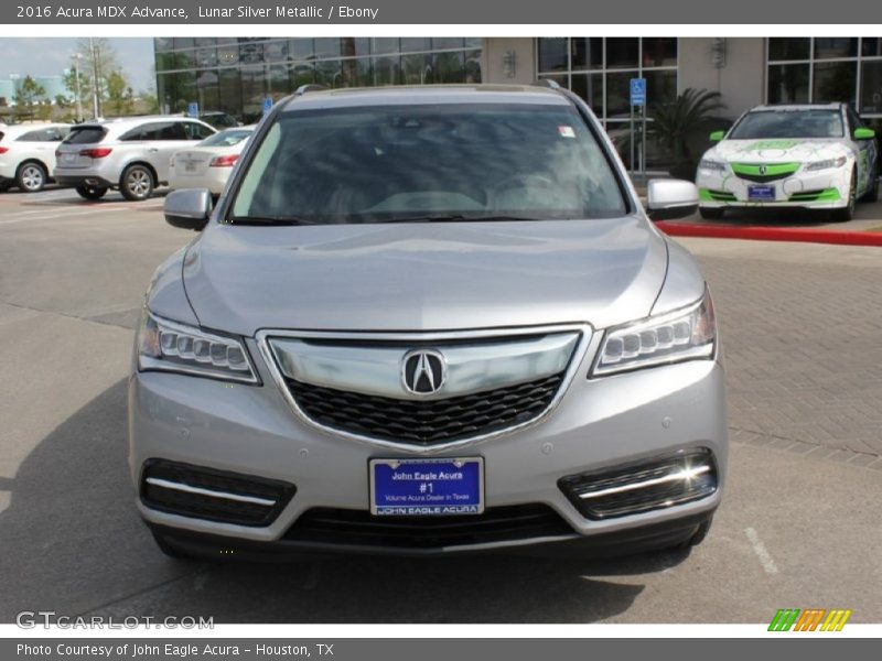 Lunar Silver Metallic / Ebony 2016 Acura MDX Advance
