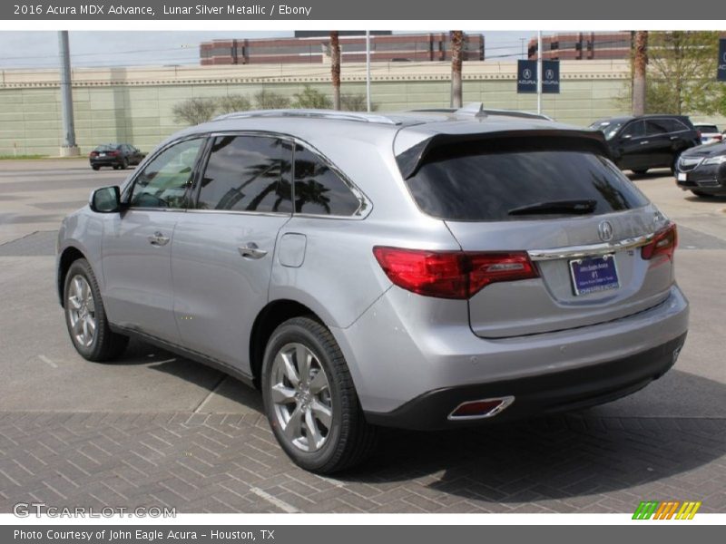 Lunar Silver Metallic / Ebony 2016 Acura MDX Advance