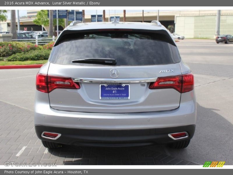 Lunar Silver Metallic / Ebony 2016 Acura MDX Advance
