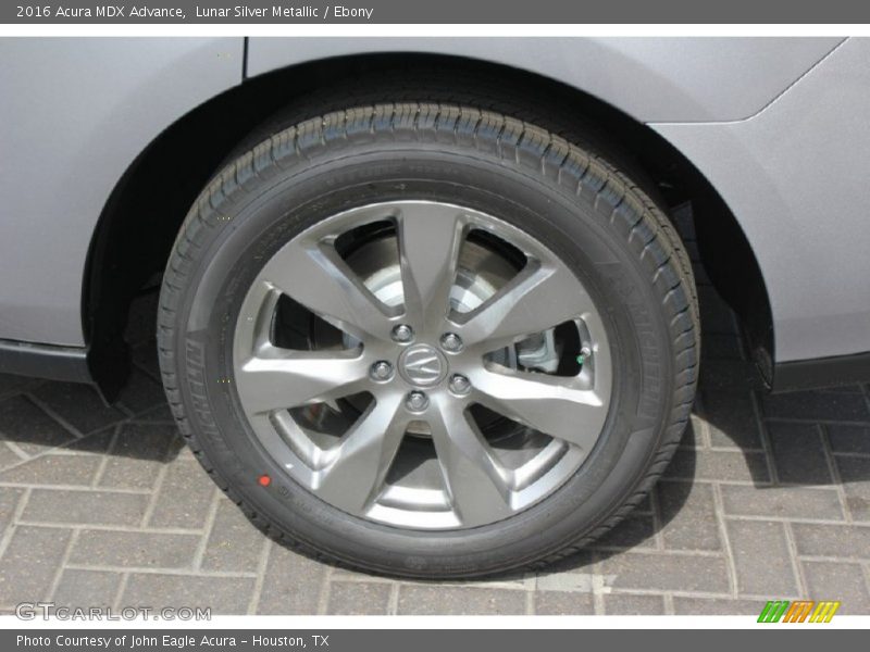 Lunar Silver Metallic / Ebony 2016 Acura MDX Advance