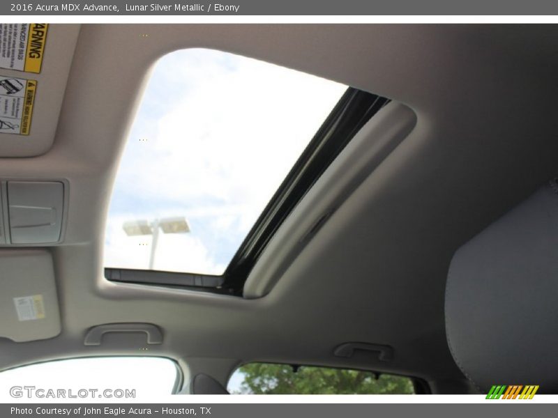 Lunar Silver Metallic / Ebony 2016 Acura MDX Advance