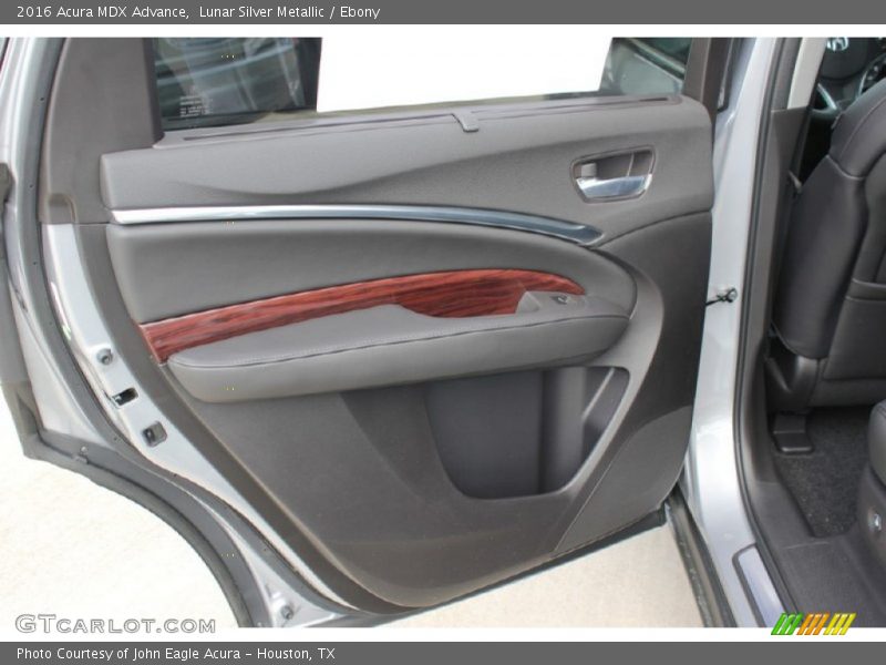 Lunar Silver Metallic / Ebony 2016 Acura MDX Advance