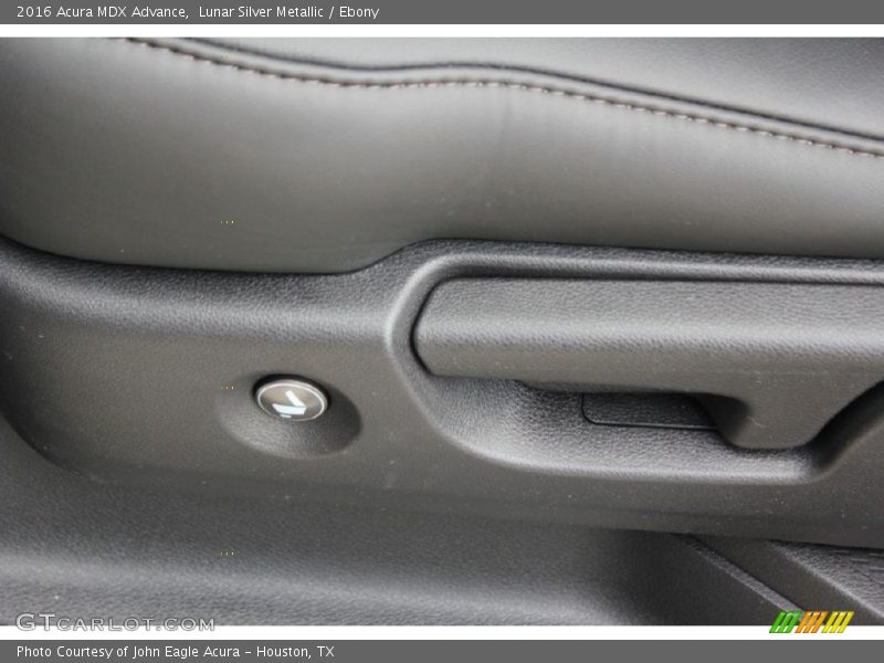 Lunar Silver Metallic / Ebony 2016 Acura MDX Advance