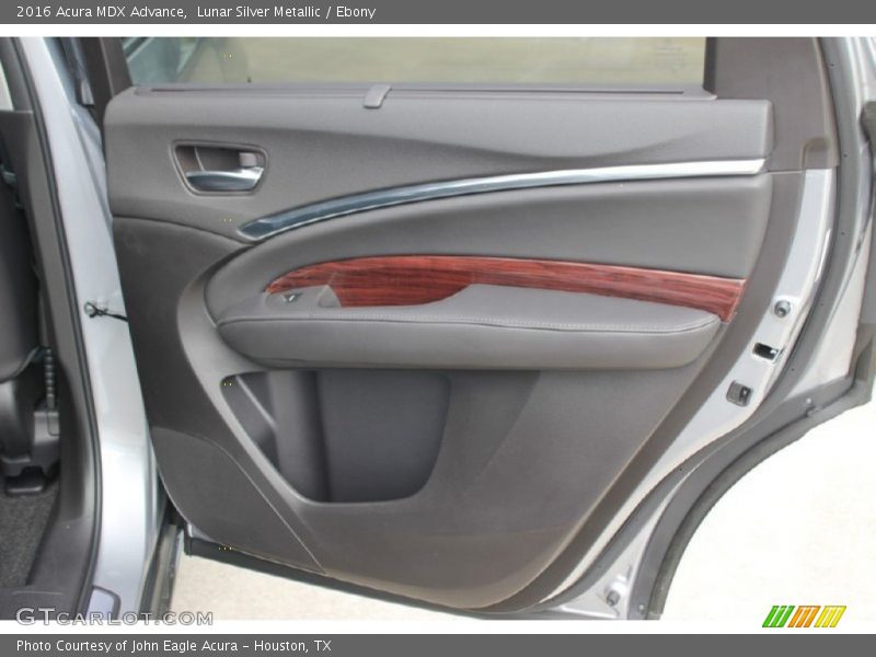 Lunar Silver Metallic / Ebony 2016 Acura MDX Advance