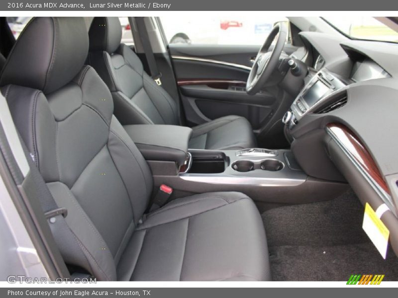 Lunar Silver Metallic / Ebony 2016 Acura MDX Advance