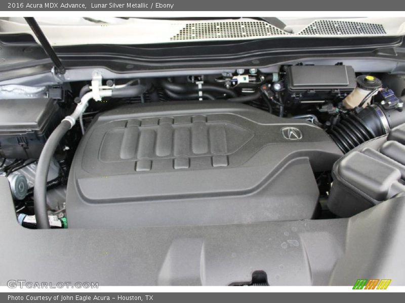 Lunar Silver Metallic / Ebony 2016 Acura MDX Advance