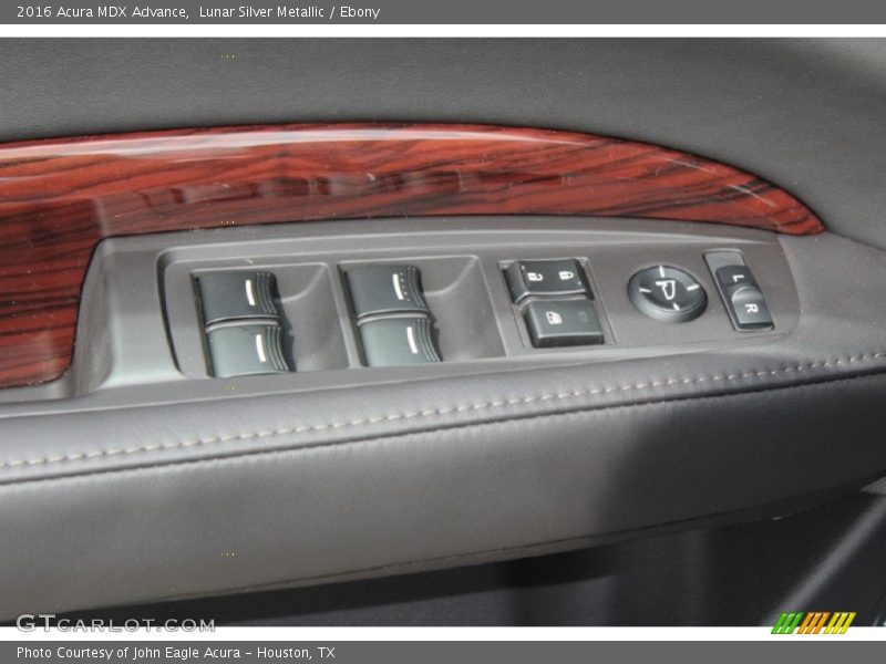Lunar Silver Metallic / Ebony 2016 Acura MDX Advance