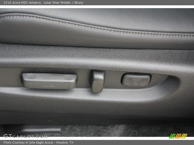 Lunar Silver Metallic / Ebony 2016 Acura MDX Advance