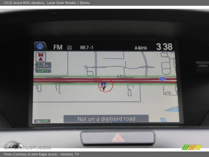 Lunar Silver Metallic / Ebony 2016 Acura MDX Advance