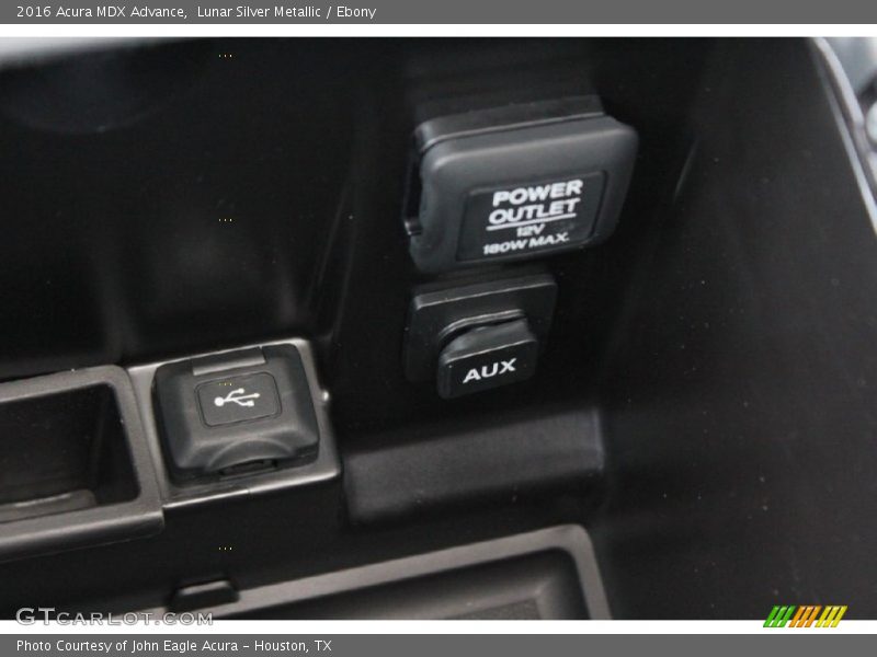 Lunar Silver Metallic / Ebony 2016 Acura MDX Advance