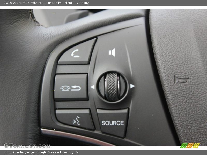 Lunar Silver Metallic / Ebony 2016 Acura MDX Advance