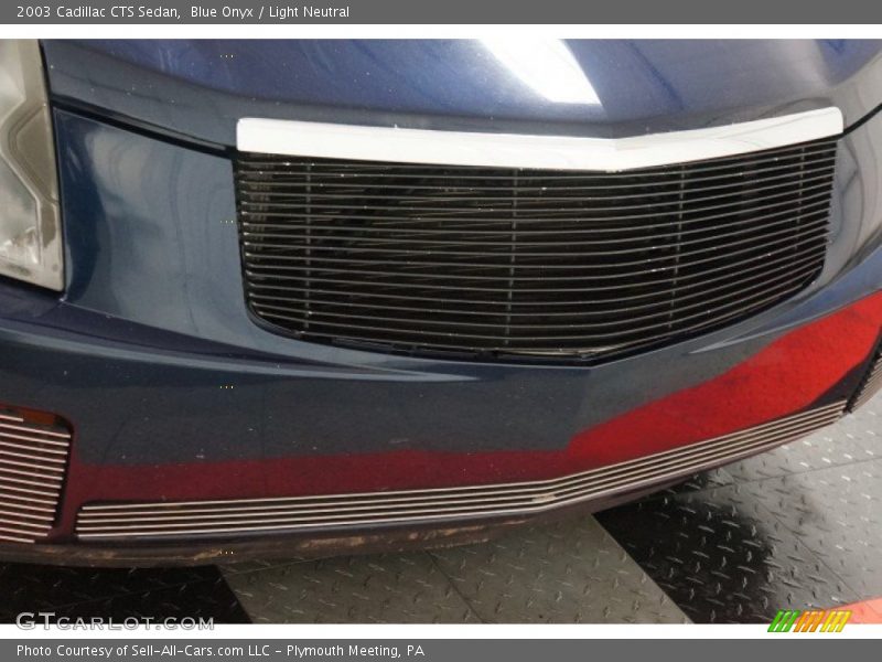 Blue Onyx / Light Neutral 2003 Cadillac CTS Sedan