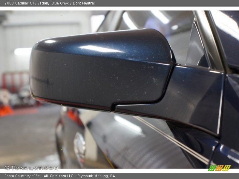 Blue Onyx / Light Neutral 2003 Cadillac CTS Sedan