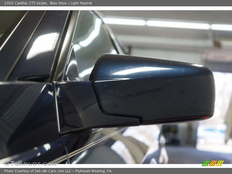 Blue Onyx / Light Neutral 2003 Cadillac CTS Sedan