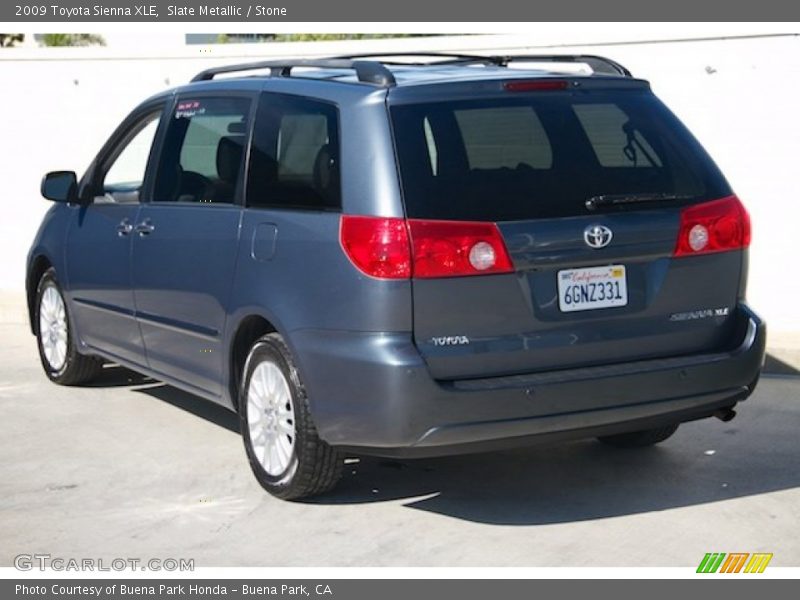 Slate Metallic / Stone 2009 Toyota Sienna XLE