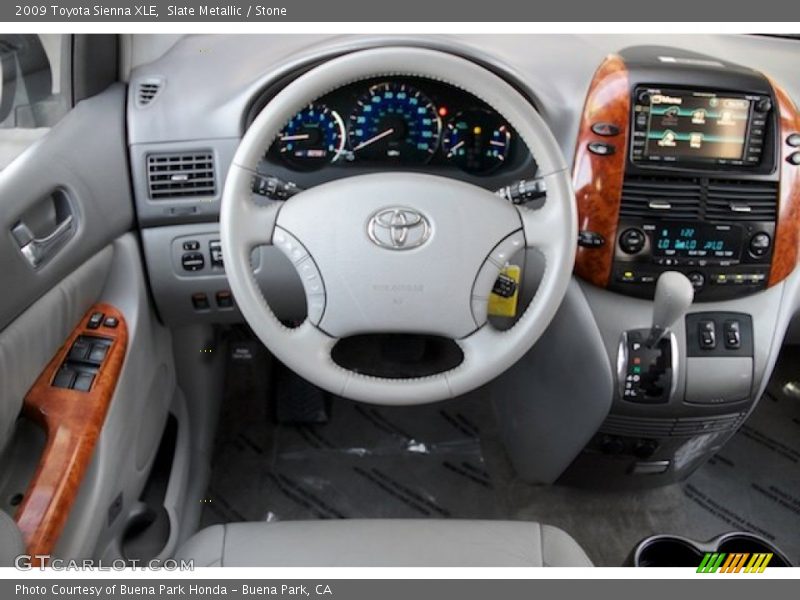 Slate Metallic / Stone 2009 Toyota Sienna XLE