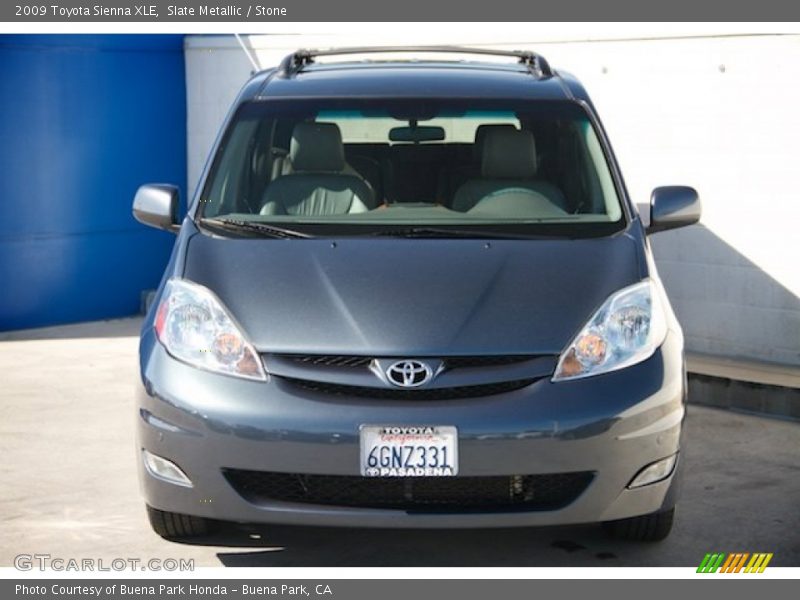 Slate Metallic / Stone 2009 Toyota Sienna XLE