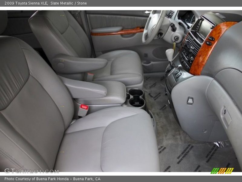 Slate Metallic / Stone 2009 Toyota Sienna XLE