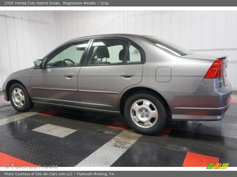 Magnesium Metallic / Gray 2005 Honda Civic Hybrid Sedan