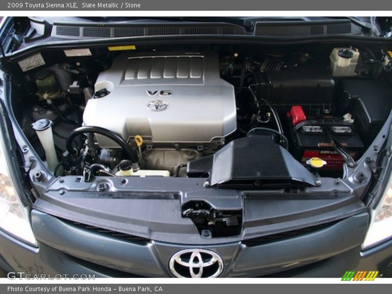 Slate Metallic / Stone 2009 Toyota Sienna XLE