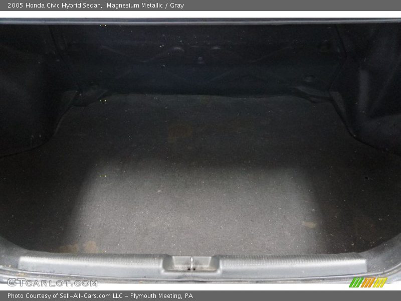 Magnesium Metallic / Gray 2005 Honda Civic Hybrid Sedan