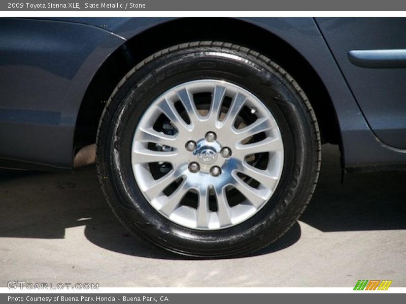 Slate Metallic / Stone 2009 Toyota Sienna XLE