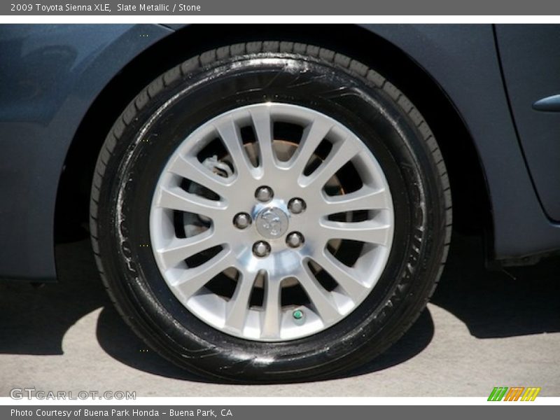 Slate Metallic / Stone 2009 Toyota Sienna XLE