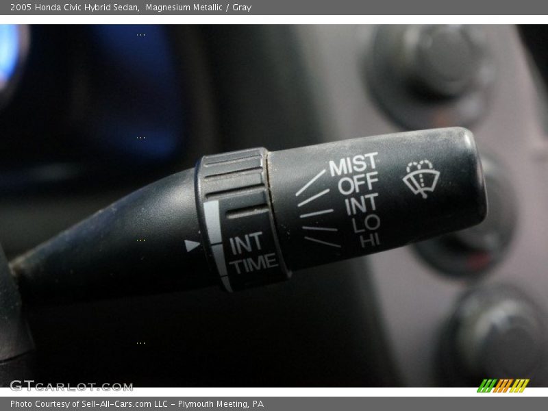 Magnesium Metallic / Gray 2005 Honda Civic Hybrid Sedan