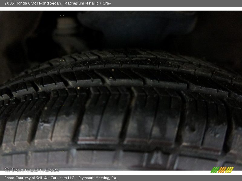 Magnesium Metallic / Gray 2005 Honda Civic Hybrid Sedan