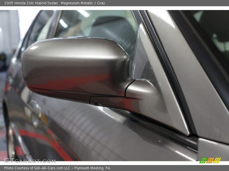 Magnesium Metallic / Gray 2005 Honda Civic Hybrid Sedan