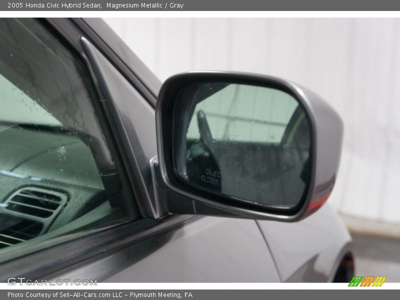 Magnesium Metallic / Gray 2005 Honda Civic Hybrid Sedan
