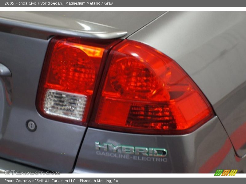 Magnesium Metallic / Gray 2005 Honda Civic Hybrid Sedan