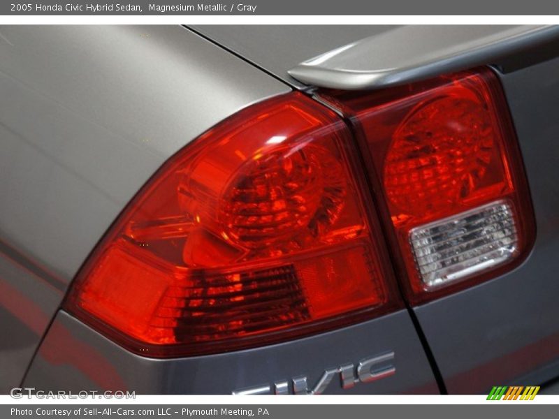 Magnesium Metallic / Gray 2005 Honda Civic Hybrid Sedan