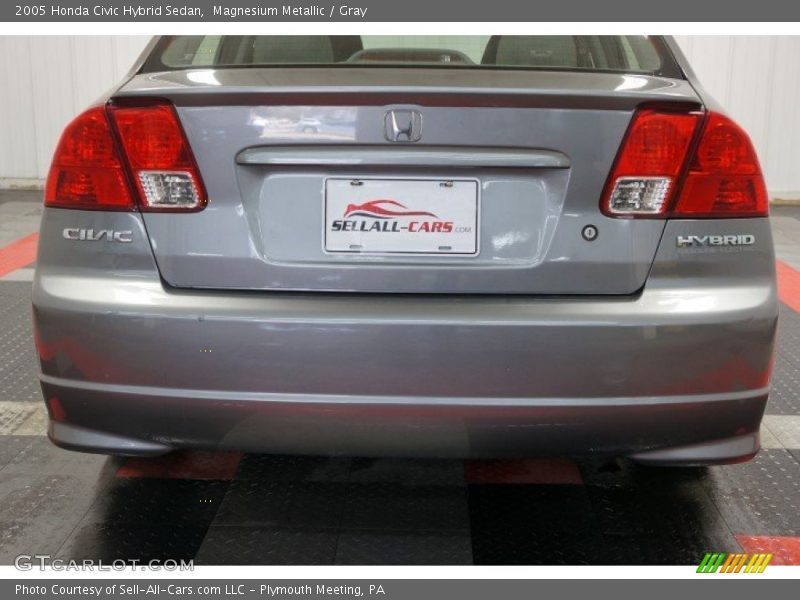 Magnesium Metallic / Gray 2005 Honda Civic Hybrid Sedan