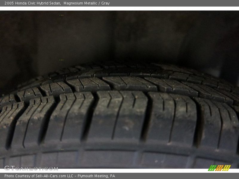 Magnesium Metallic / Gray 2005 Honda Civic Hybrid Sedan